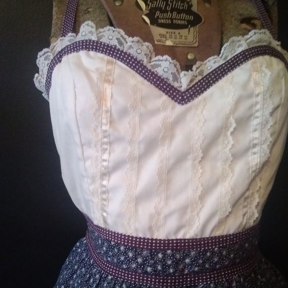 Gunne Sax prarie mid length dress - Picture 4 of 5